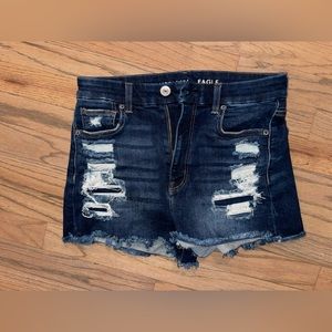 American Eagle dark blue Jean shorts